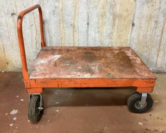 Several utility and flatbed carts available