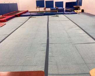 Gymnastics large spring form floor