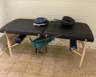 Portable massage tables available