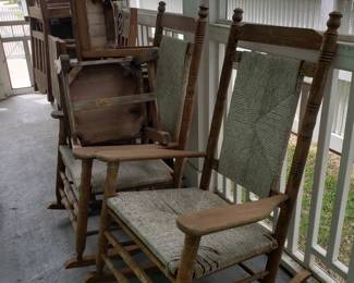 Rustic Rocking Chairs