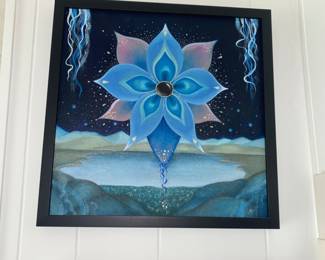Blue flower by Arabella Proffer