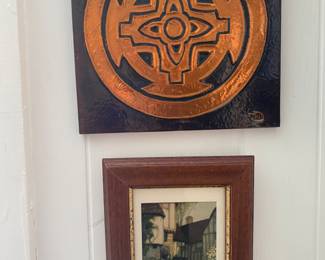 Hand crafted copper Hescalero Cross by Jamie Davies