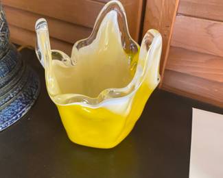 Murano art deco bowl/vase