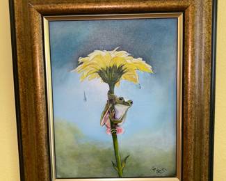 Original oil by Jo Smith
“Hanging On”