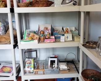 Frames, Dolls, Baskets & Crafts