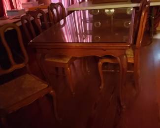 French Dining Table & Chairs
