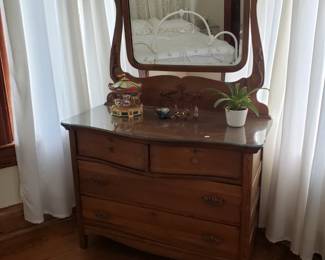 Eastlake Dresser & Mirror