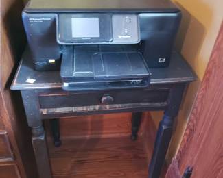 Side Table & Printer