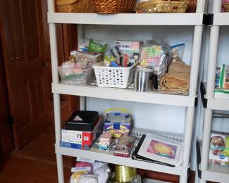 Craft Items, Baskets & Household