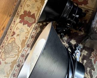 Two Impact studio lights