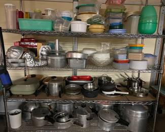 Tupperware and canning items