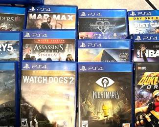 PS4 PlayStation Game Lot