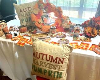 Fall Decor Lot
