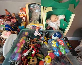 Cabbage Patch kids, circa 1980's