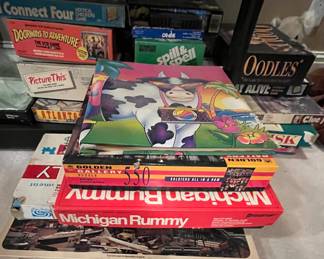 Various board games