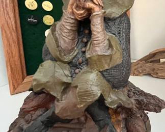 Tom Clark "Halley" statue.  Hand cast by Cairn Studio, LTD