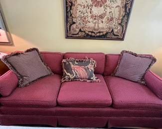 This is one of many sofas & loveseats throughout this home.