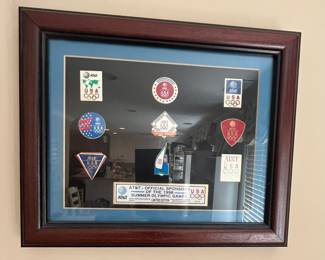 AT&T Limited Edition Olympic pins