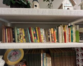 Full of books!  Children's, adults, etc.