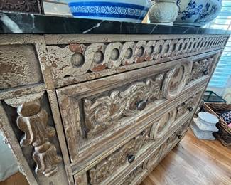 Close up of the details.