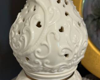 Lenox - There are two of these.  This one is located upstairs in the second bedroom on right on the wicker shelves.