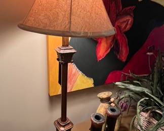 Vintage large wooden thread spools