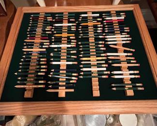 Golf course pencil display