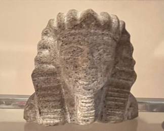 Egyptian Granite Stone Bust statue of Pharaoh