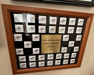 XII Pan American Games United States Team, Argentina - 1995 pins