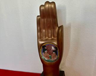 Benjamin "Benny" Bufano Hand of Peace bronze