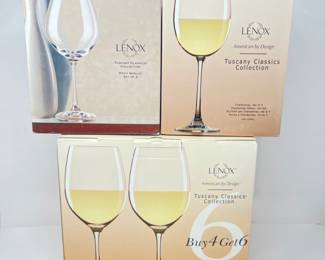 Lenox Tuscany Classics Crystal Stemware - Petit Merlot, Chardonnay & White