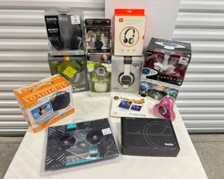Tech Collection - Headphones, Laptop Fan, VR Headset