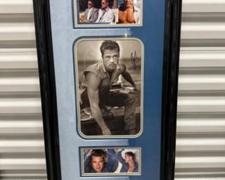 Unverified Framed Brad Pitt Autograph