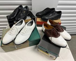 Men's Golf Shoes Sz 9.5 - Nike, Reebok, & FootJoy