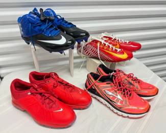 NIB Men's Nike Football Cleats & Golf Shoes + Brooks
