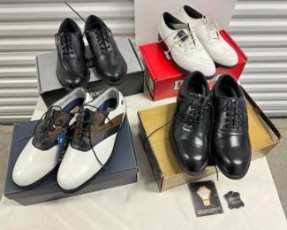 NIB Men's Gold Shoes - Cutter & Buck - Size 9-9.5