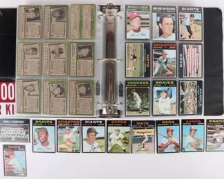 1971 Topps complete baseball card set