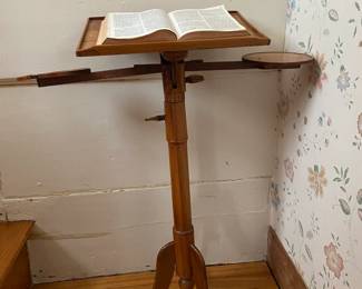 Bible Stand with Candle Holders