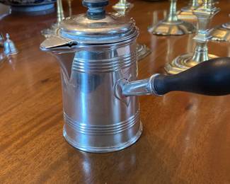 Silver Handled Tea Pot