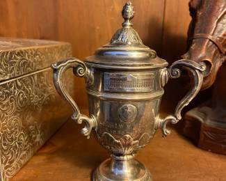 Sterling 3 Handled Carnegie Mellon Cup