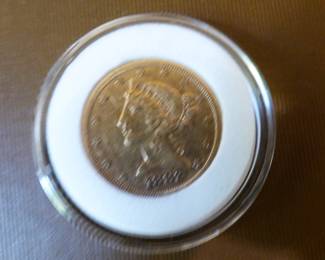 $5 Liberty Gold Coin (See back in next picture)