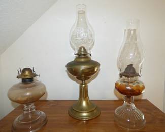 Vintage Kerosene Lamps