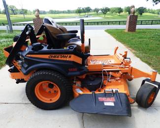 2021 Scag Cheetah II Zero Turn Mower Taking Bids starting @ $8500.  Comes with 3 new blades.  Only 75.2 hours.  See next 5 pictures