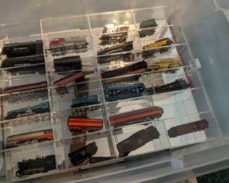 Hallmark train ornaments 