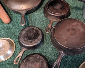 Cast iron skillets