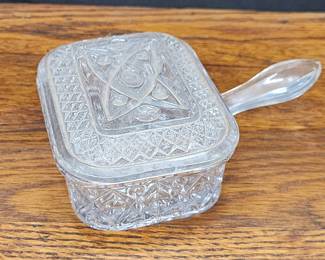 Imperial Glass Cigarette Box