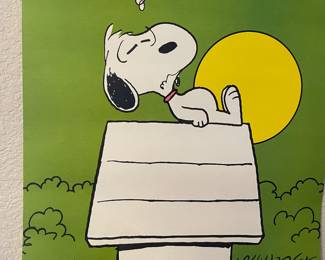 1958 Snoopy poster