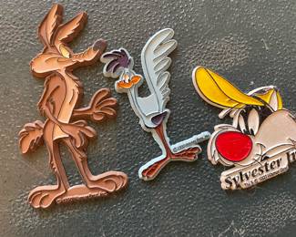 Vintage Looney Tunes refrigerator magnets