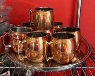 Moscow Mule mug set