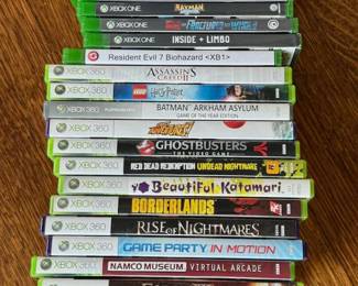 Xbox one and Xbox 360 games